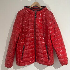 Calvin Klein Red Puffer Jacket